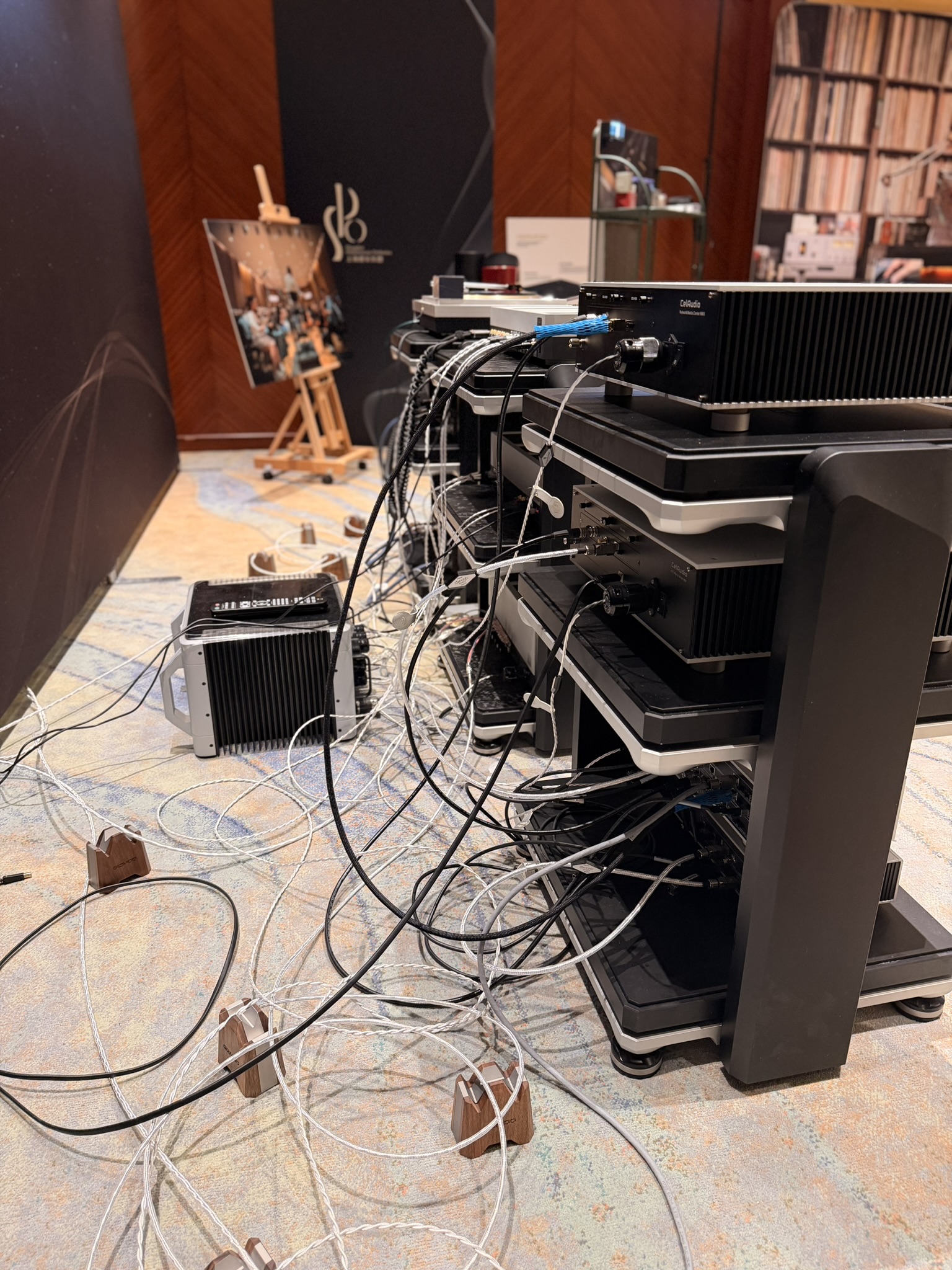 Sytem wired with cyrstal cable diamond series